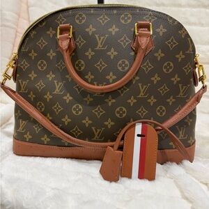 Brown Monogram Handbag
